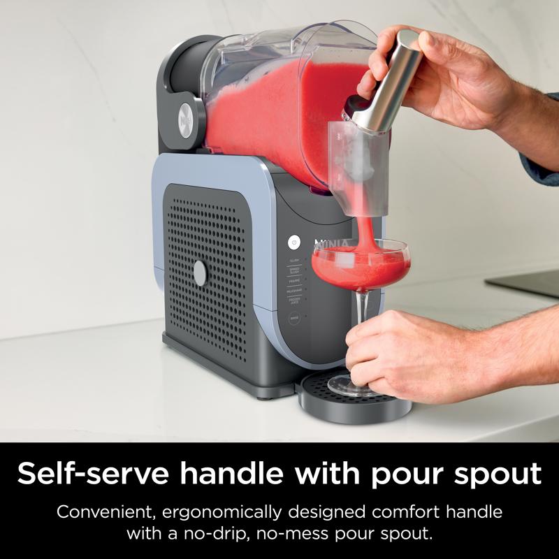 Ninja Slushi Black 2 qt Frozen Dessert Maker 17 in. H X 7 in. W X 16 in. L